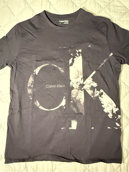 Calvin Klein Other - Calvin Klein Black Crewneck Tee with White Logo